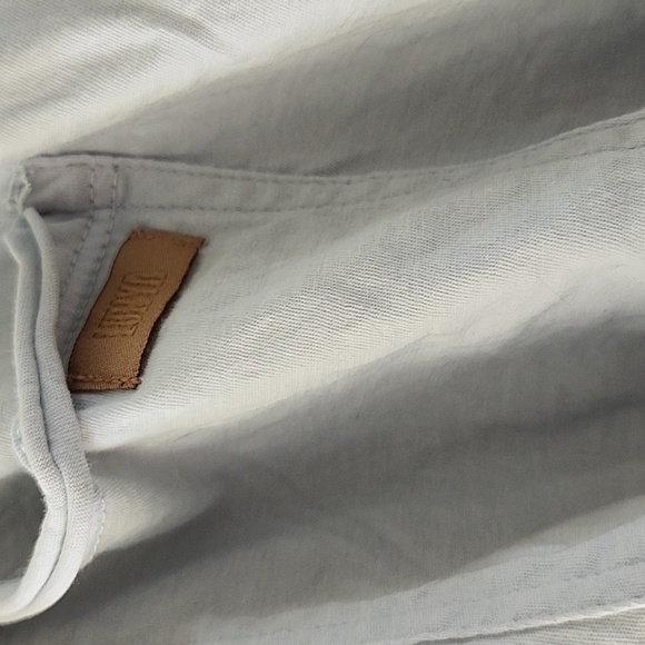 Lunya Organic Pima Cotton High Neck Cami Tranquil Blue Size M - Picture 2 of 5